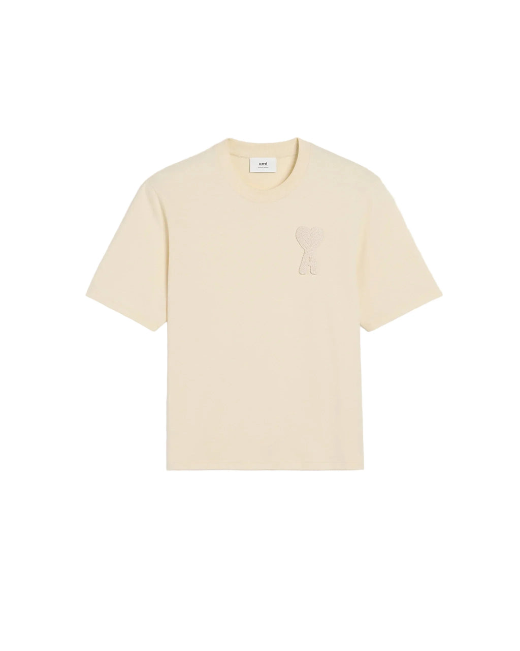 T-Shirt Patch Ami De Coeur – Ami Paris – Beige
