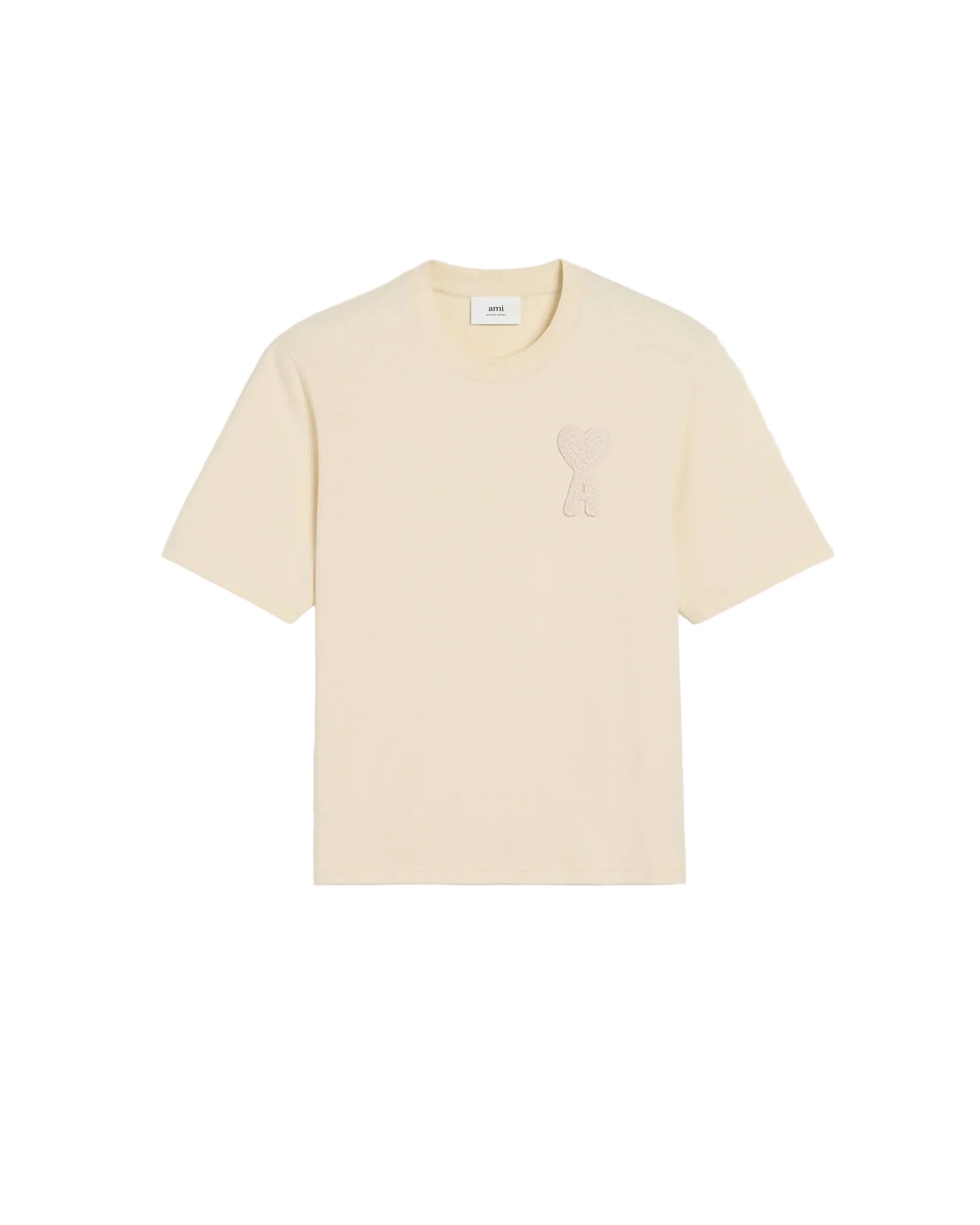 T-Shirt Patch Ami De Coeur – Ami Paris – Beige
