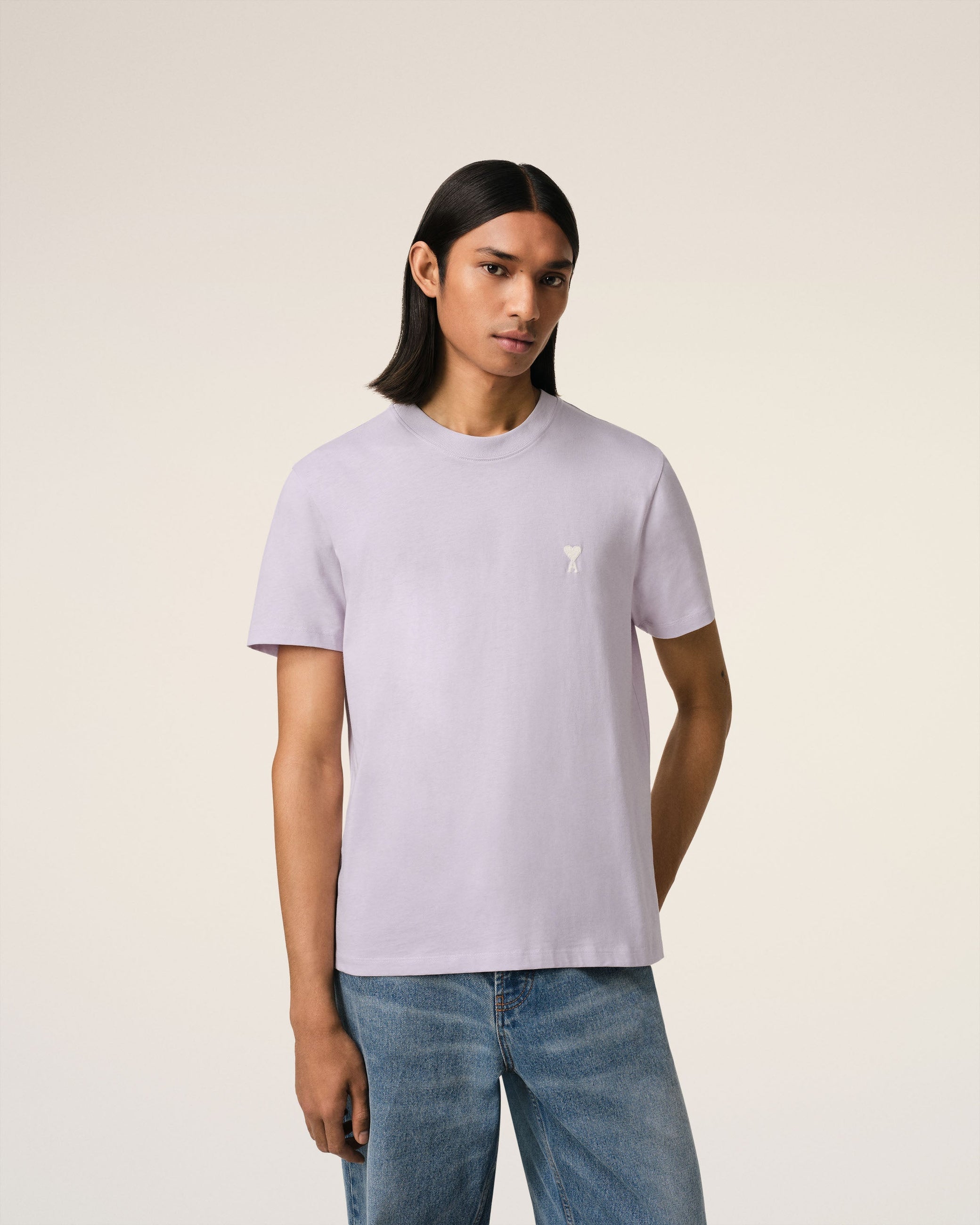 T-Shirt Ami de Cœur – Ami Paris – Lilas