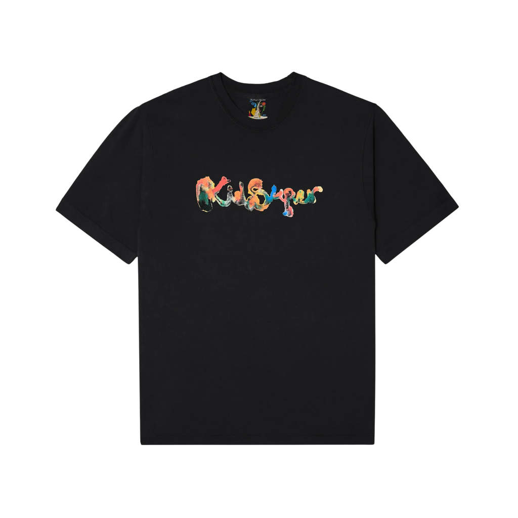 Blotchy Logo Tee Black