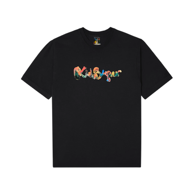 Blotchy Logo Tee Black