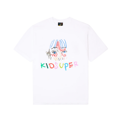 Crayon Tee-White