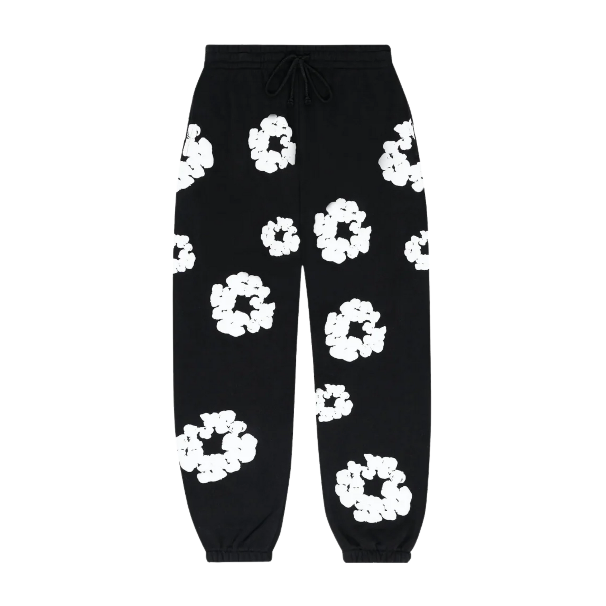 Denim Tears The Cotton Wreath Sweatpants - Black