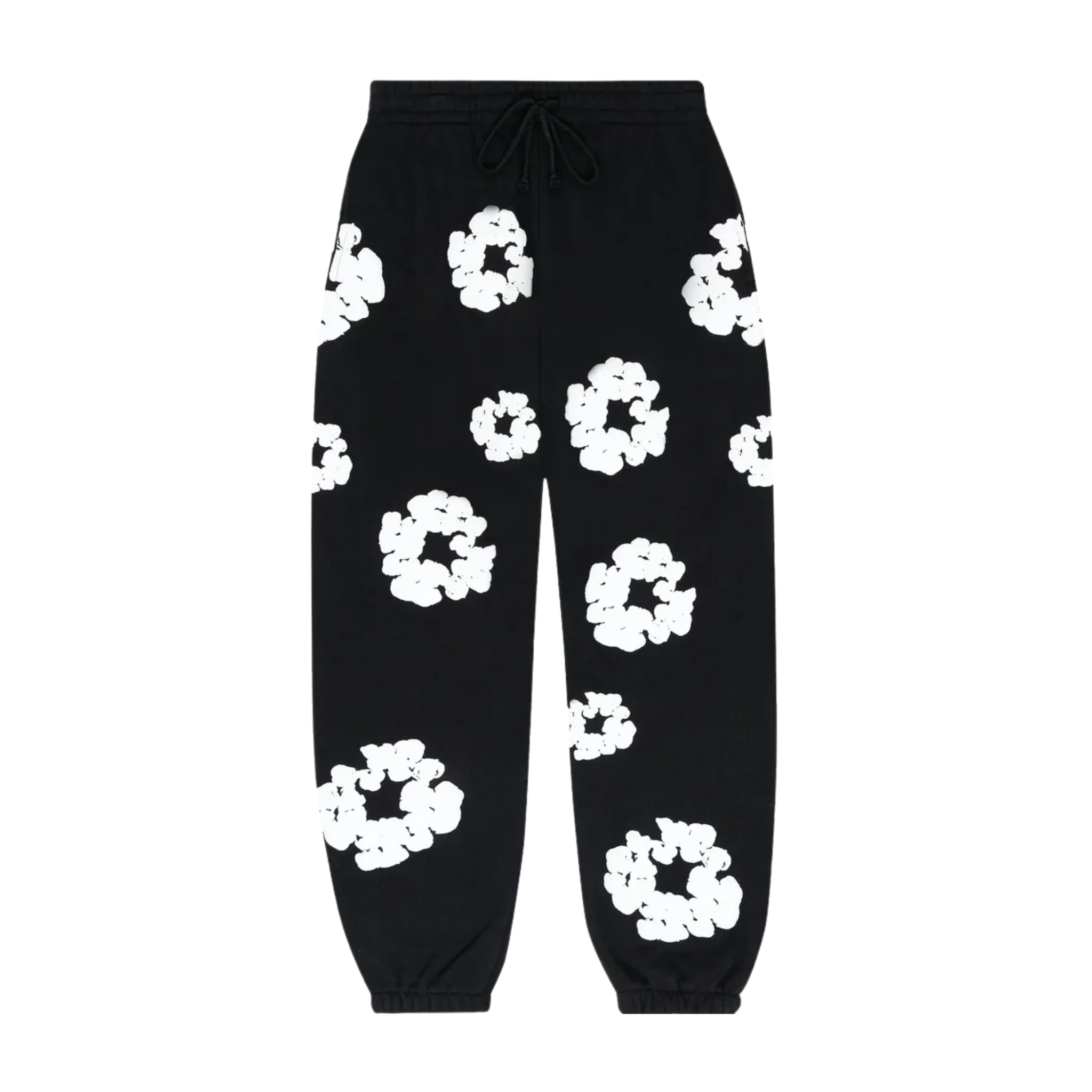 Denim Tears The Cotton Wreath Sweatpants - Black