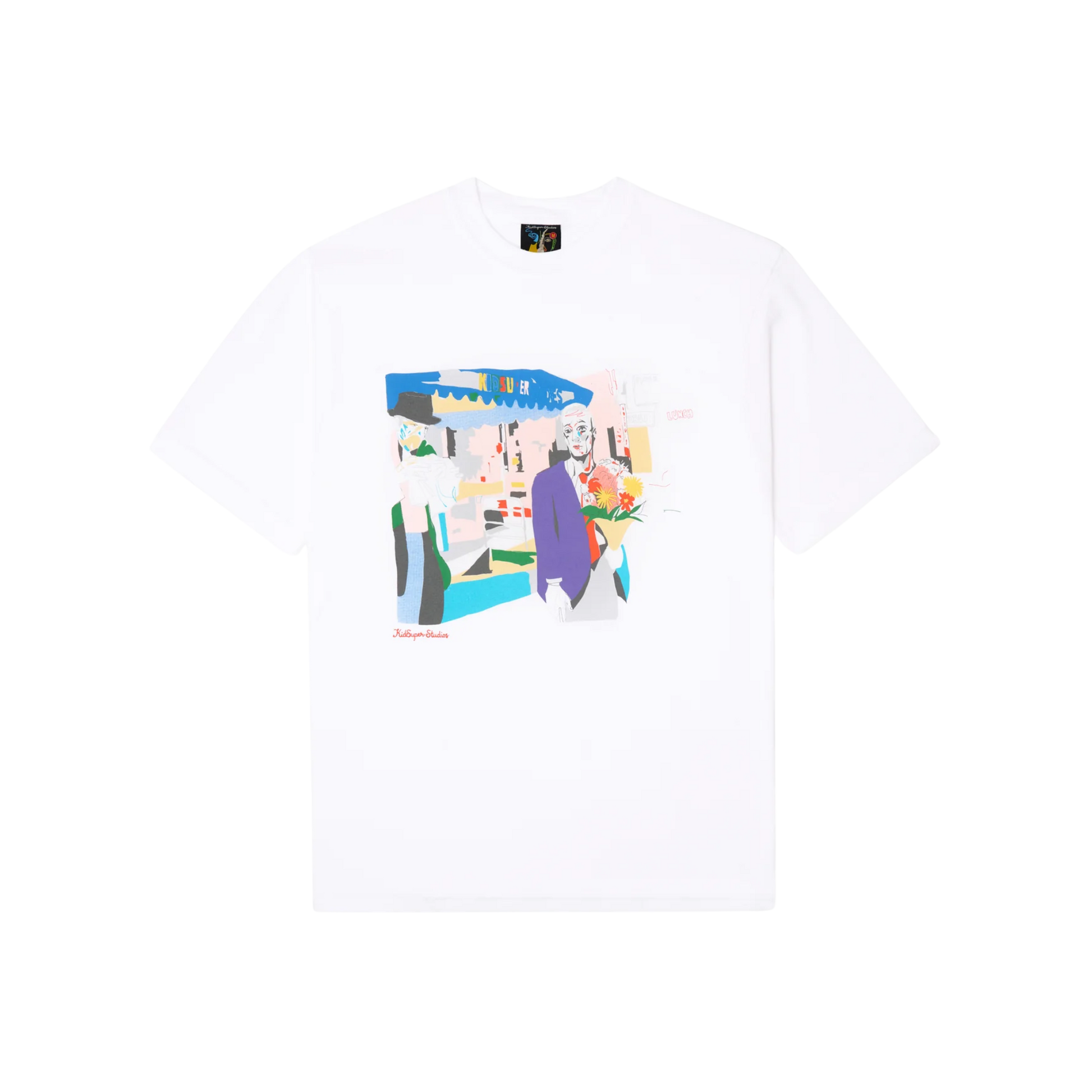 Luncheonette Tee White