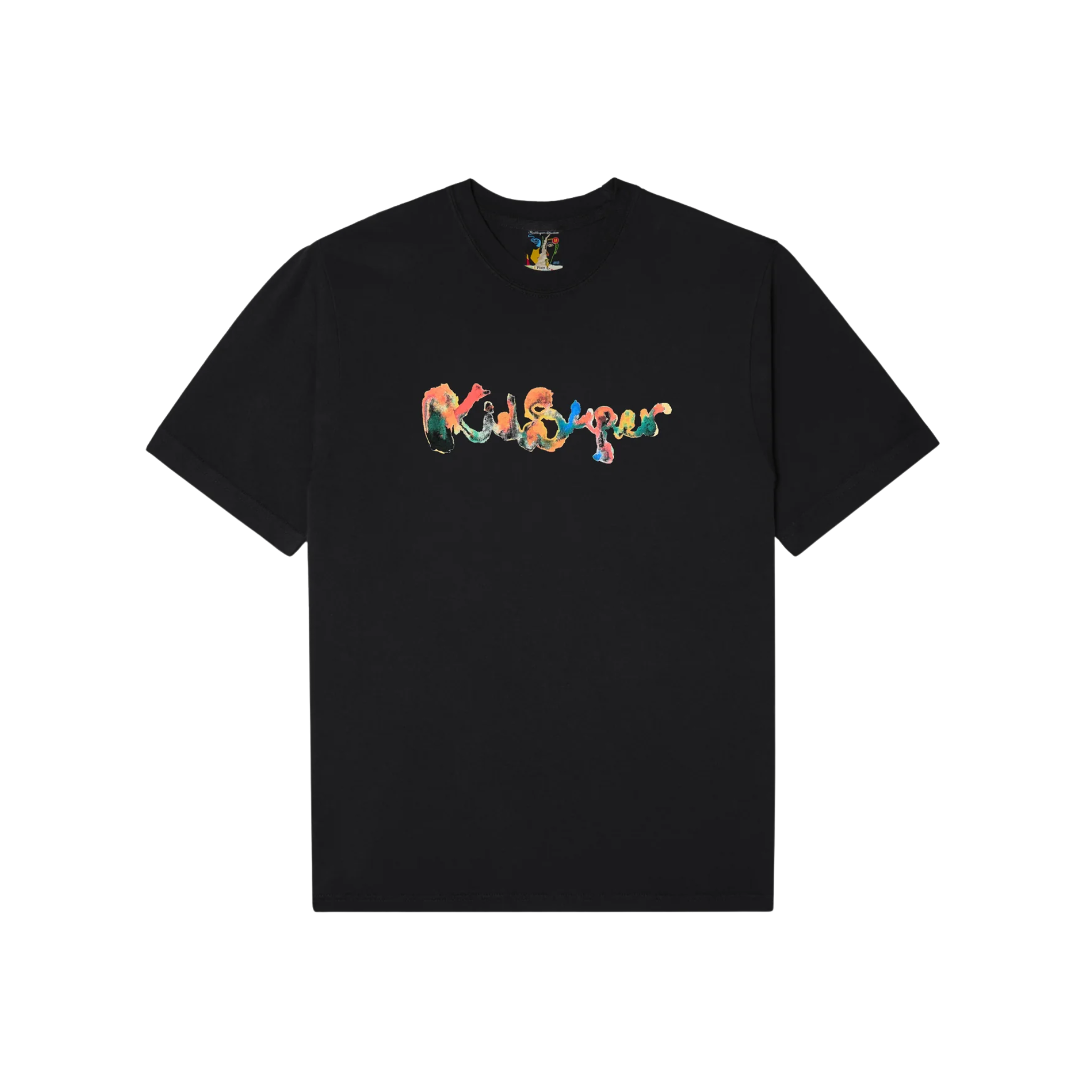 Blotchy Logo Tee Black
