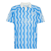 Adidas Summer Glow Jersey Tee Blue