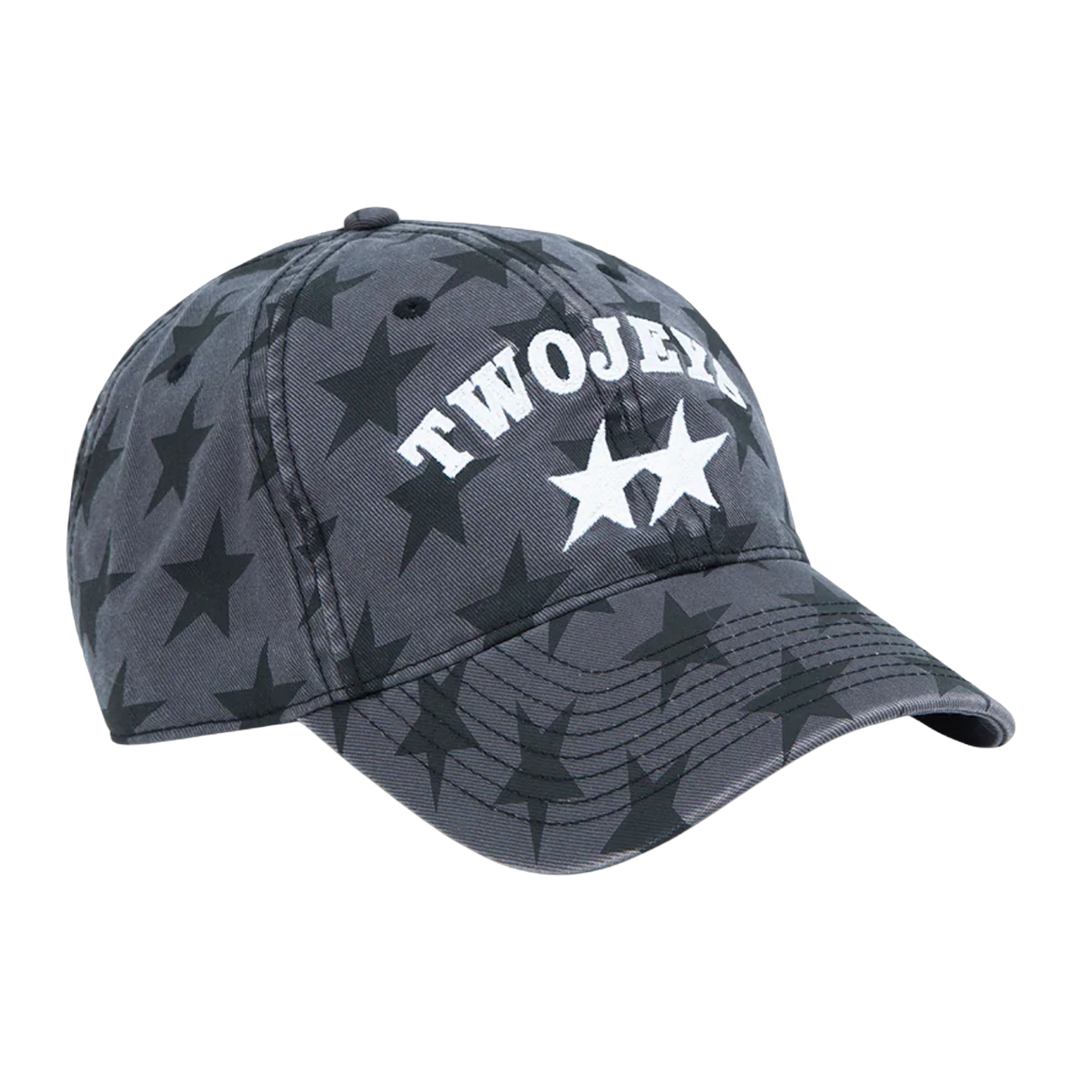 All-Over Black Dad Cap