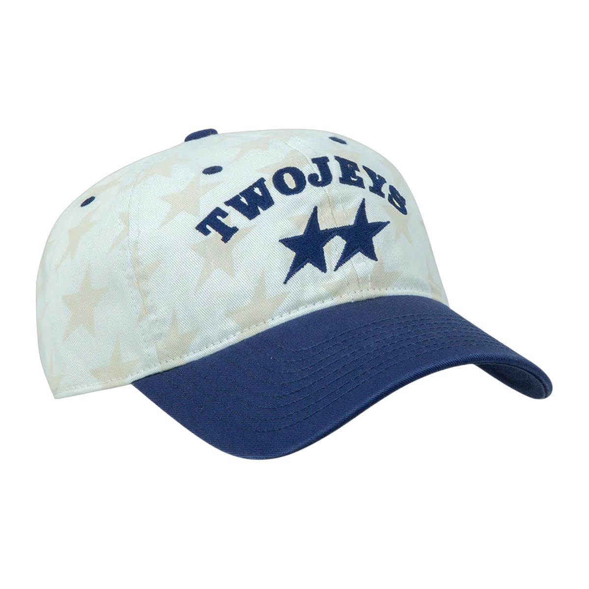 All-Over White Dad Cap