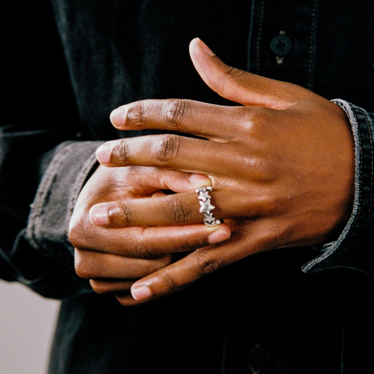 Two Jeys All-round Stars Ring Silver