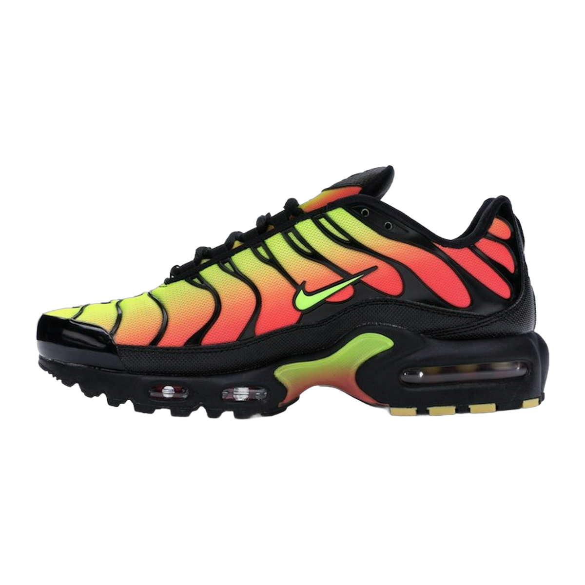 Nike Air Max Plus Black Volt Solar Red — kolab