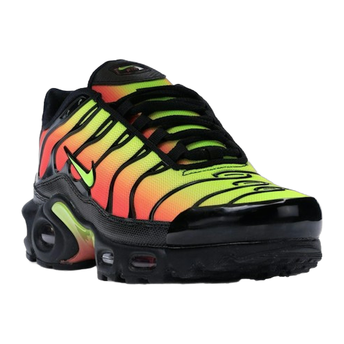 Nike Air Max Plus Black Volt Solar Red — kolab