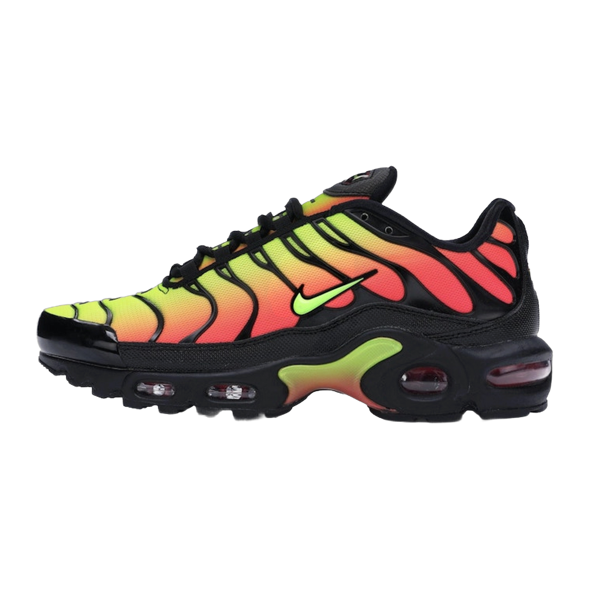Nike Air Max Plus Black Volt Solar Red — kolab