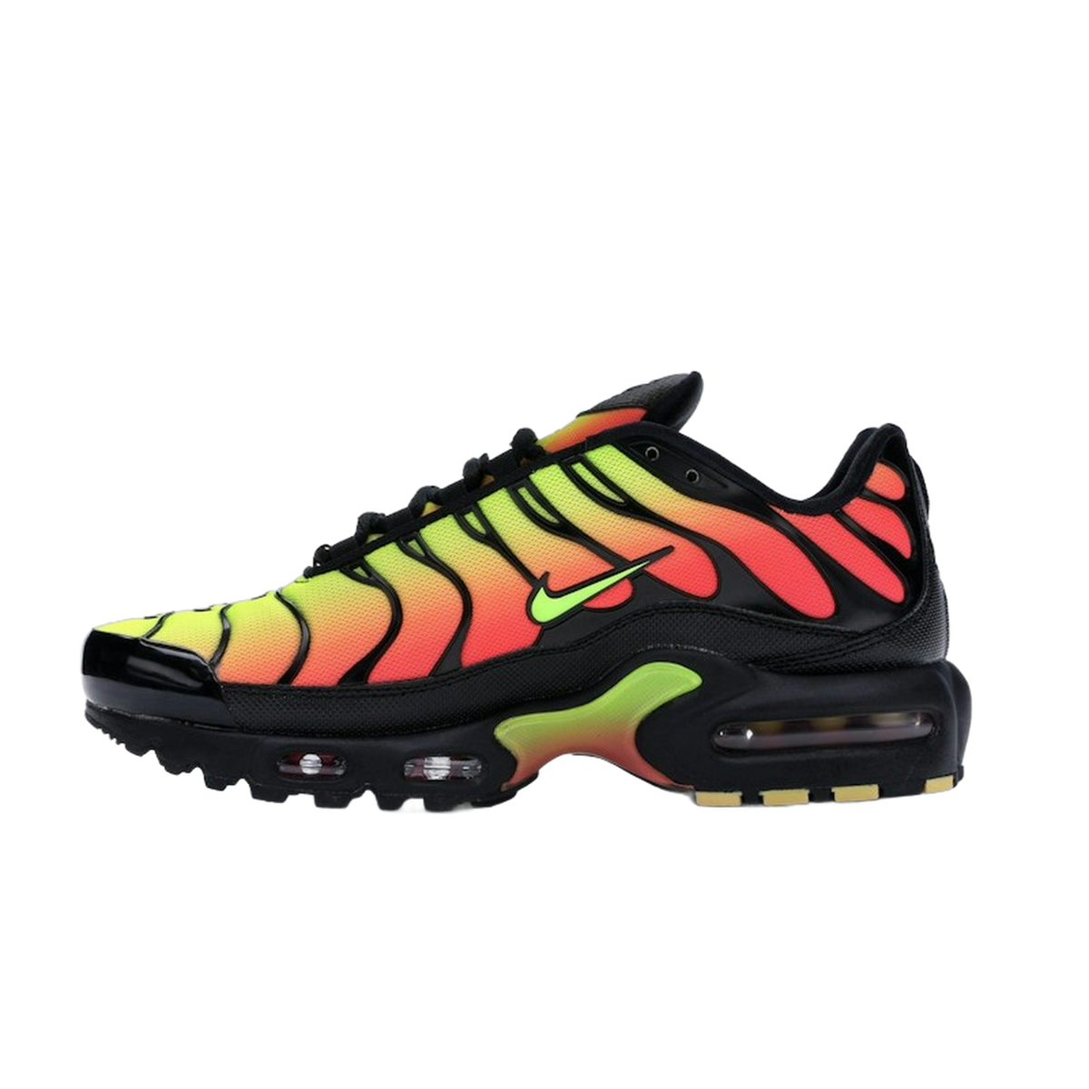 Nike Air Max Plus Black Volt Solar Red — kolab
