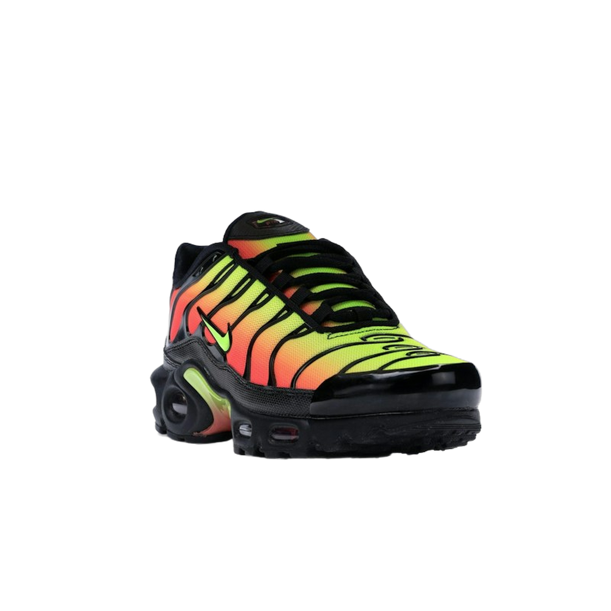 Nike Air Max Plus Black Volt Solar Red — kolab