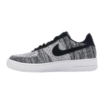 Nike Air Force 1 Flyknit 2 Black Pure Platinum — kolab