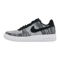 Nike Air Force 1 Flyknit 2 Black Pure Platinum — kolab