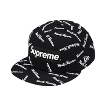 Supreme World Famous Box Logo New Era Black