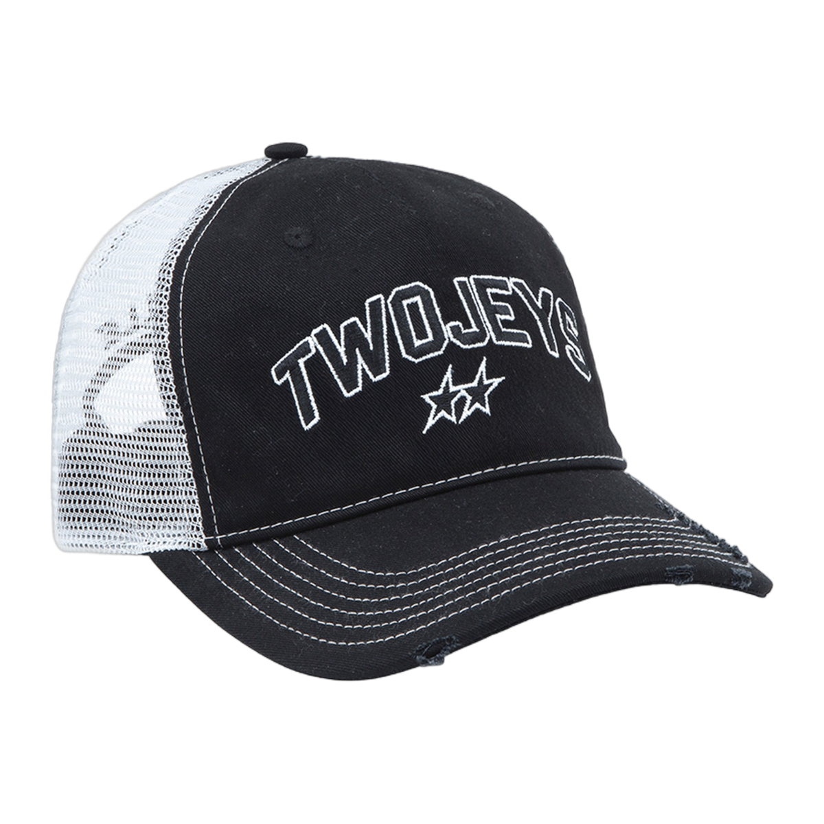 Two Jeys Black Icon Trucker
