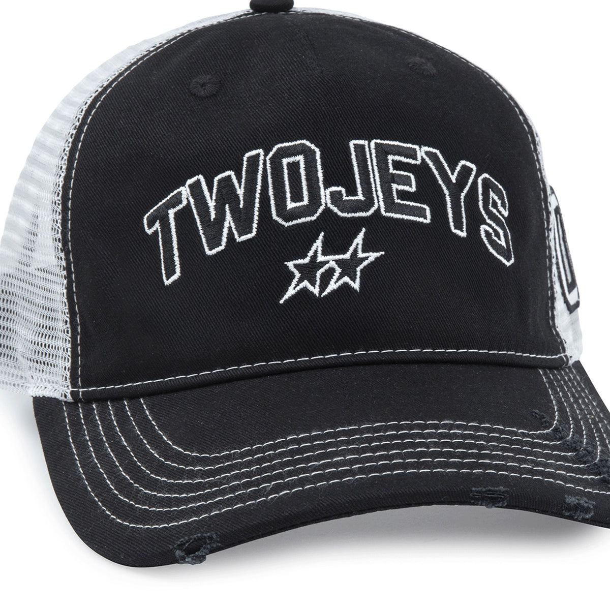 Two Jeys Black Icon Trucker