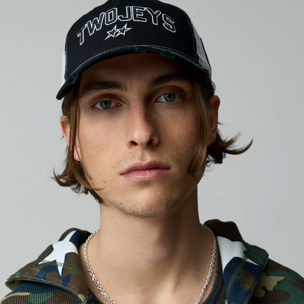 Two Jeys Black Icon Trucker