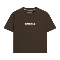 BLOCKS T-SHIRT BROWN