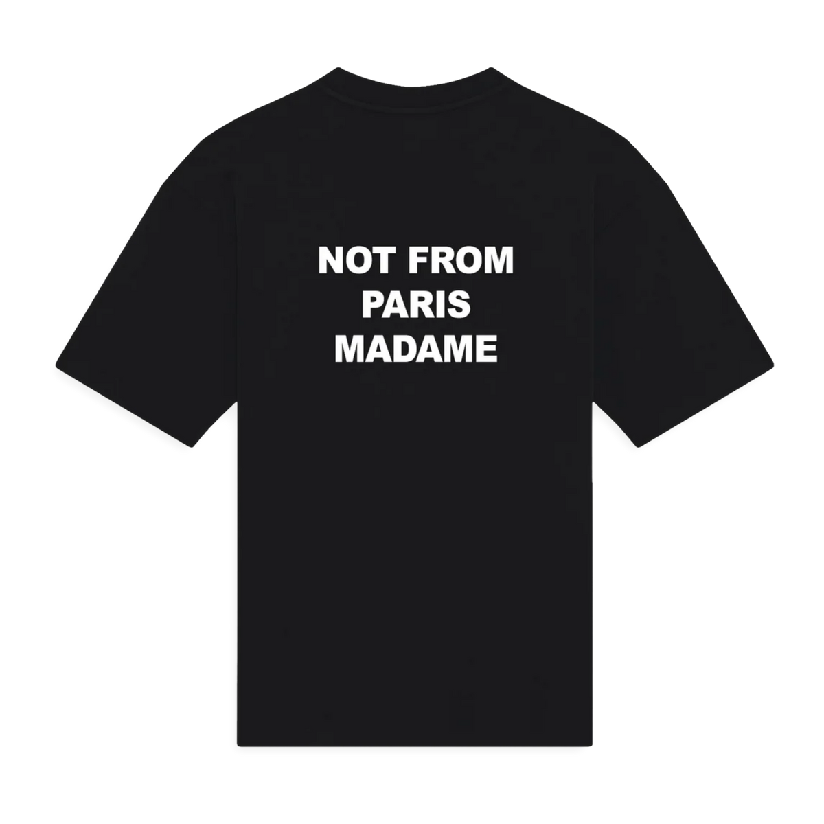 Bold T-shirt Slogan Black