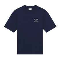 Bold T-shirt Slogan Navy