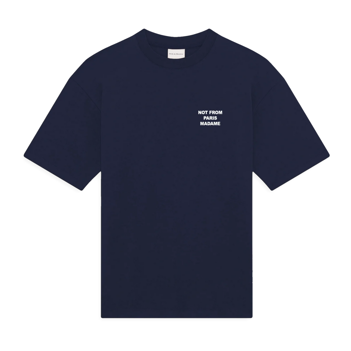 Bold T-shirt Slogan Navy