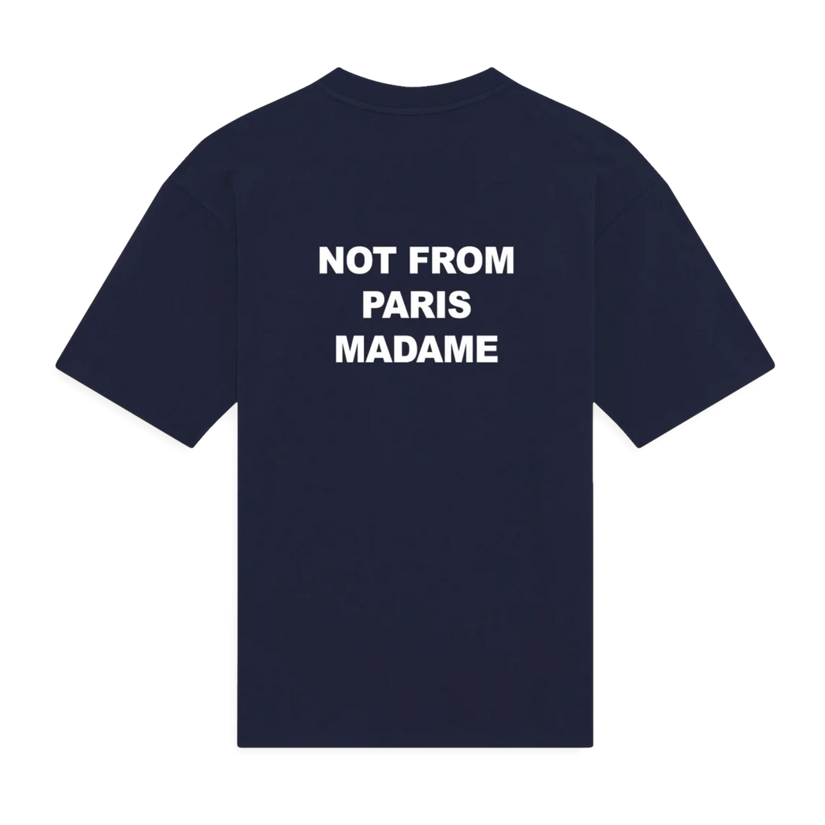 Bold T-shirt Slogan Navy