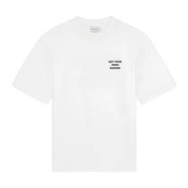 Bold T-shirt Slogan White