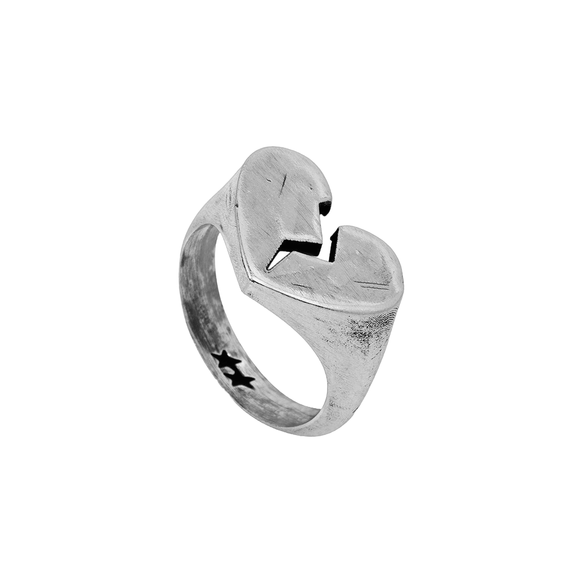 Two Jeys Broken Heart Ring