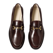 Buffed Red Bit Loafer