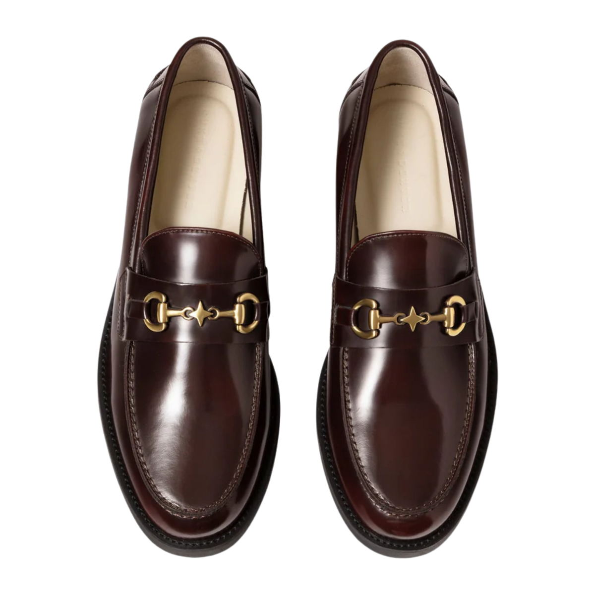 Buffed Red Bit Loafer
