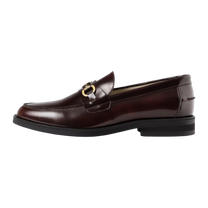 Buffed Red Bit Loafer