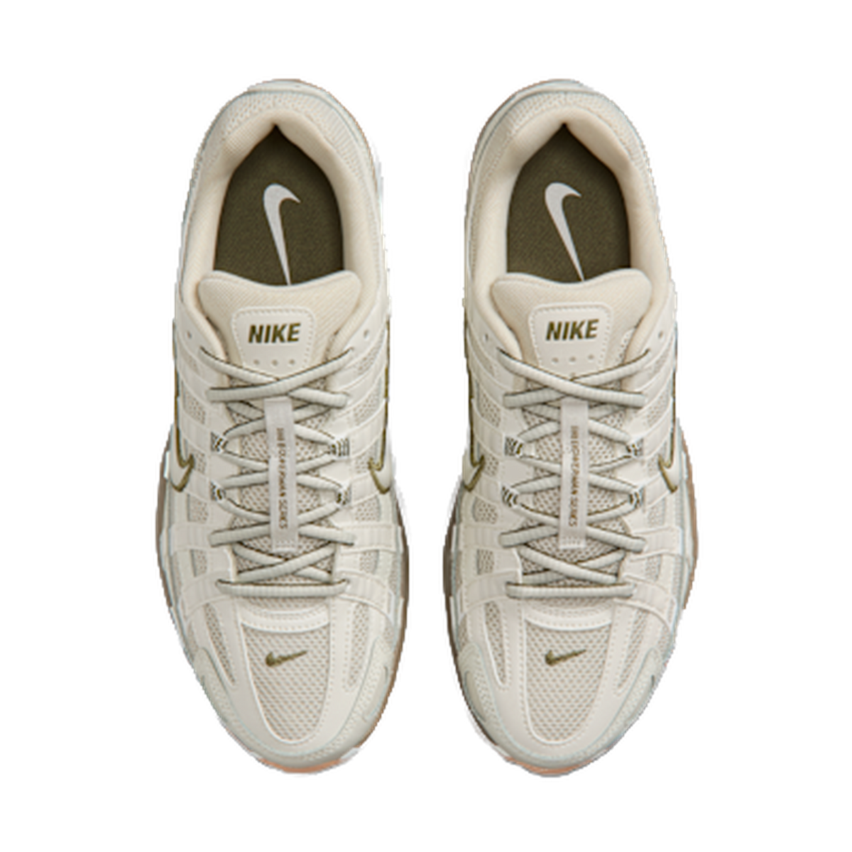 Nike P-6000 Light Bone Medium Olive Gum — kolab