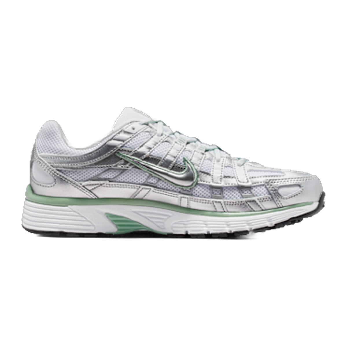 Nike P-6000 Metallic Silver White Steam — kolab