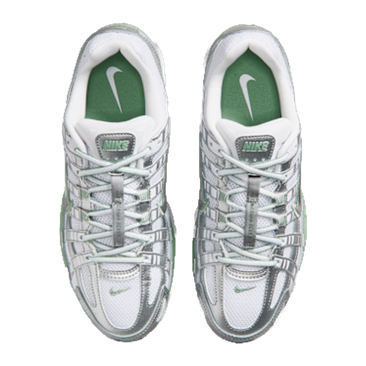Nike P-6000 Metallic Silver White Steam — kolab