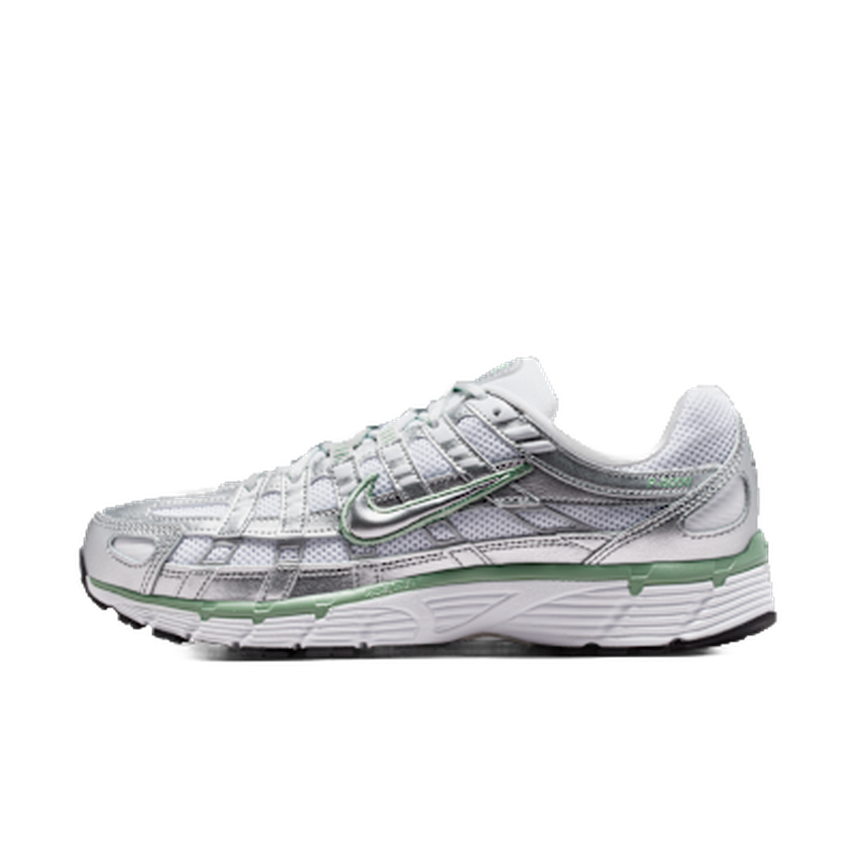 Nike P-6000 Metallic Silver White Steam — kolab