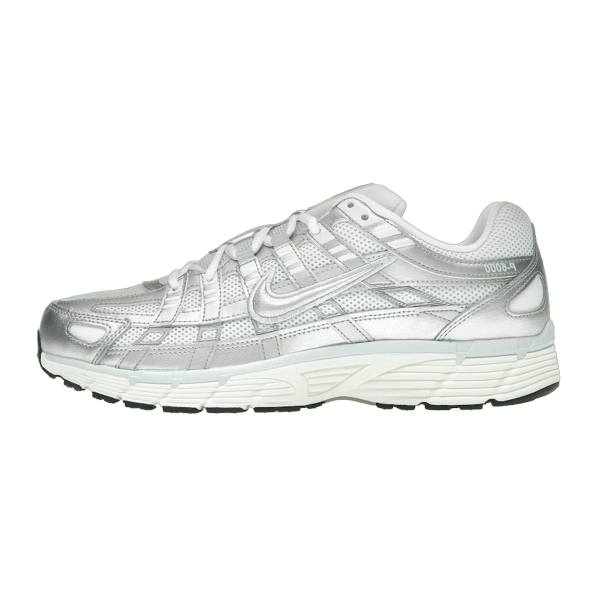 Nike P-6000 White Blue Tint Sail Metallic Silver · kolab