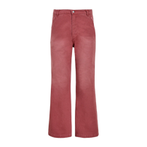 Canvas Faded Pants Vintage Salmon