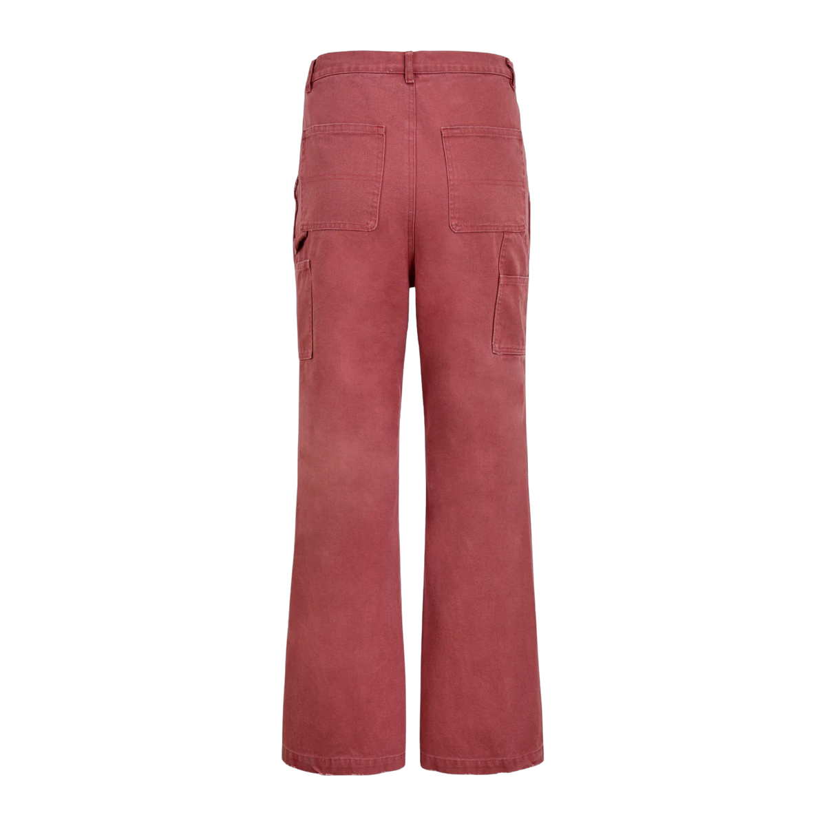 Canvas Faded Pants Vintage Salmon