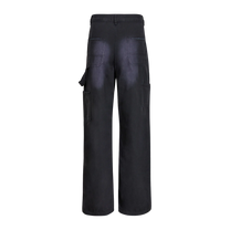 Canvas Washed Tapestry Pants VINTAGE BLACK