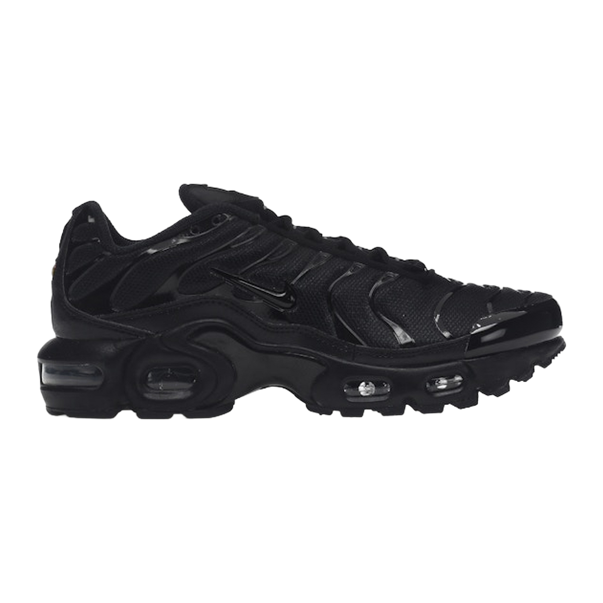Nike Air Max Plus Triple Black (GS) — kolab