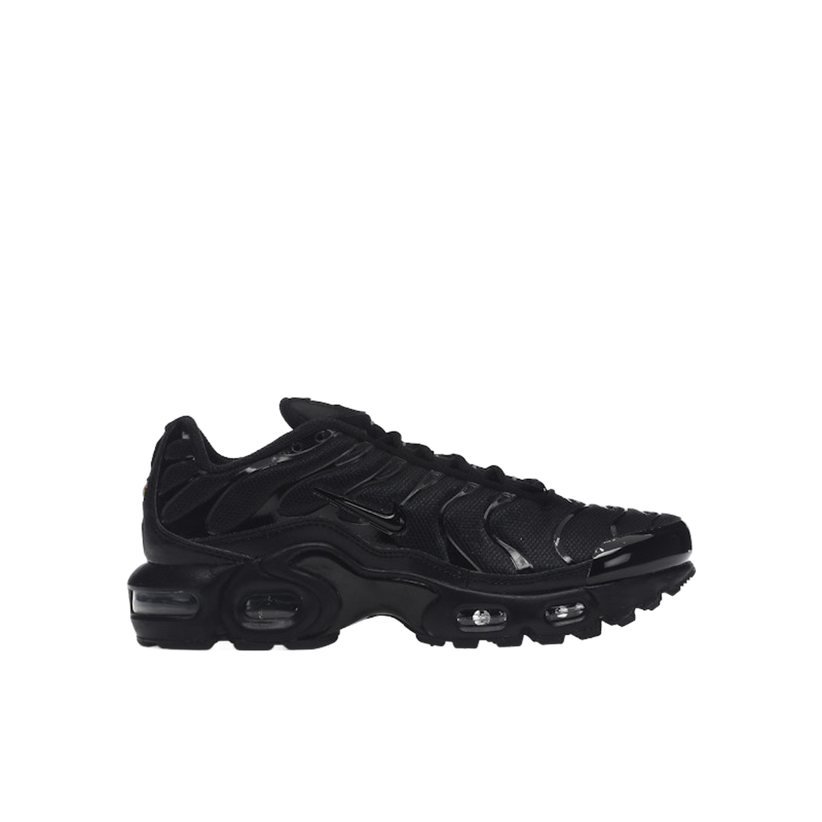 Nike Air Max Plus Triple Black (GS) — kolab