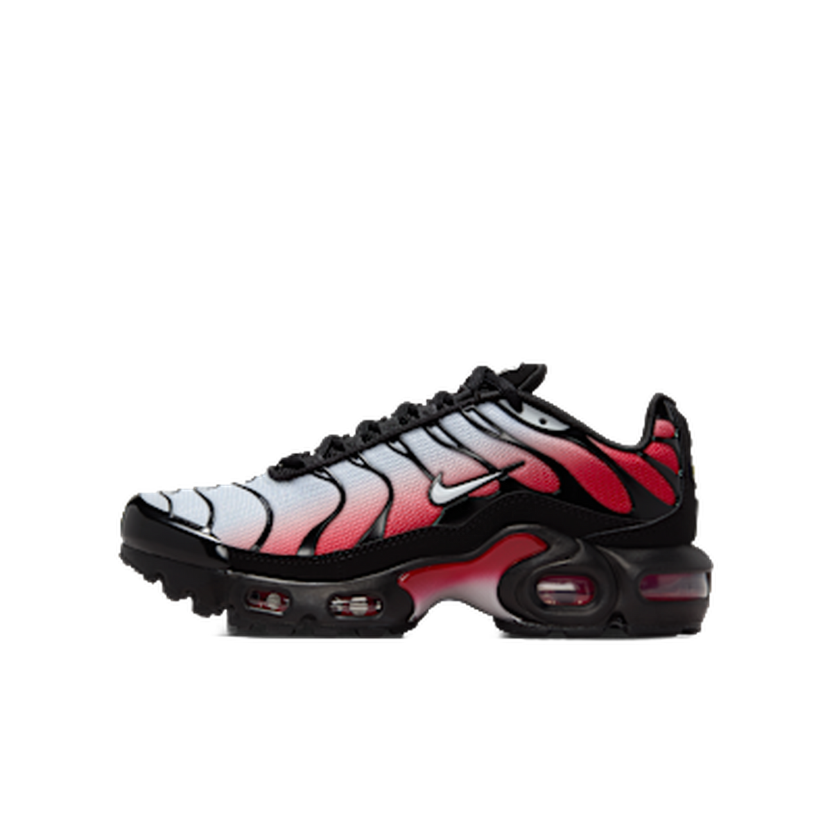Nike Air Max Plus Pure Platinum University Red (GS) — kolab