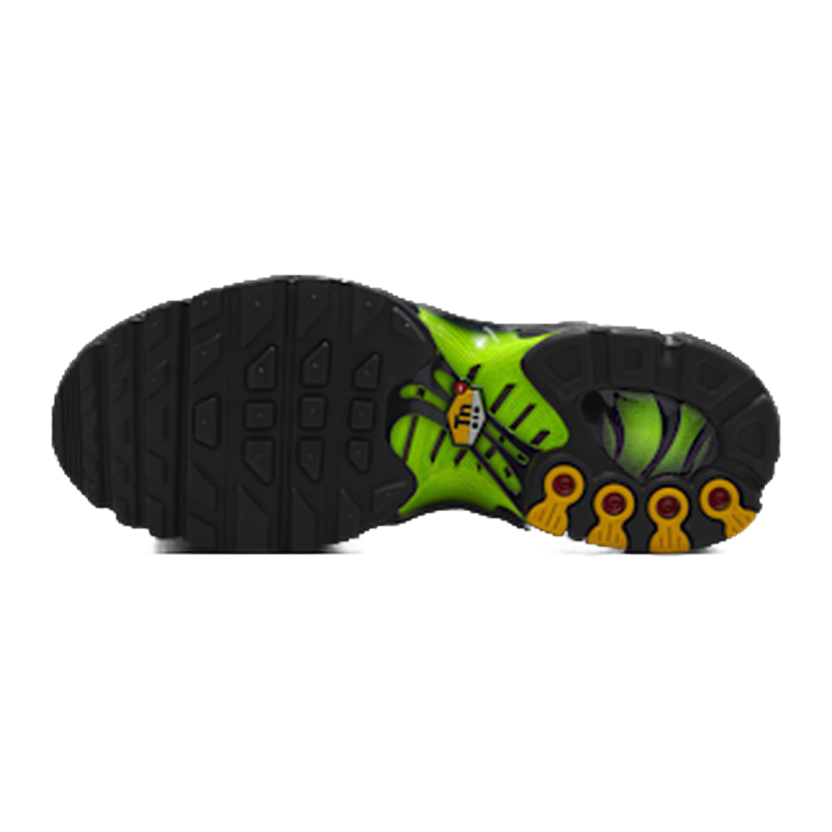 Nike Air Max Plus Older Kids' Shoes Black/Black/Volt Ice — kolab