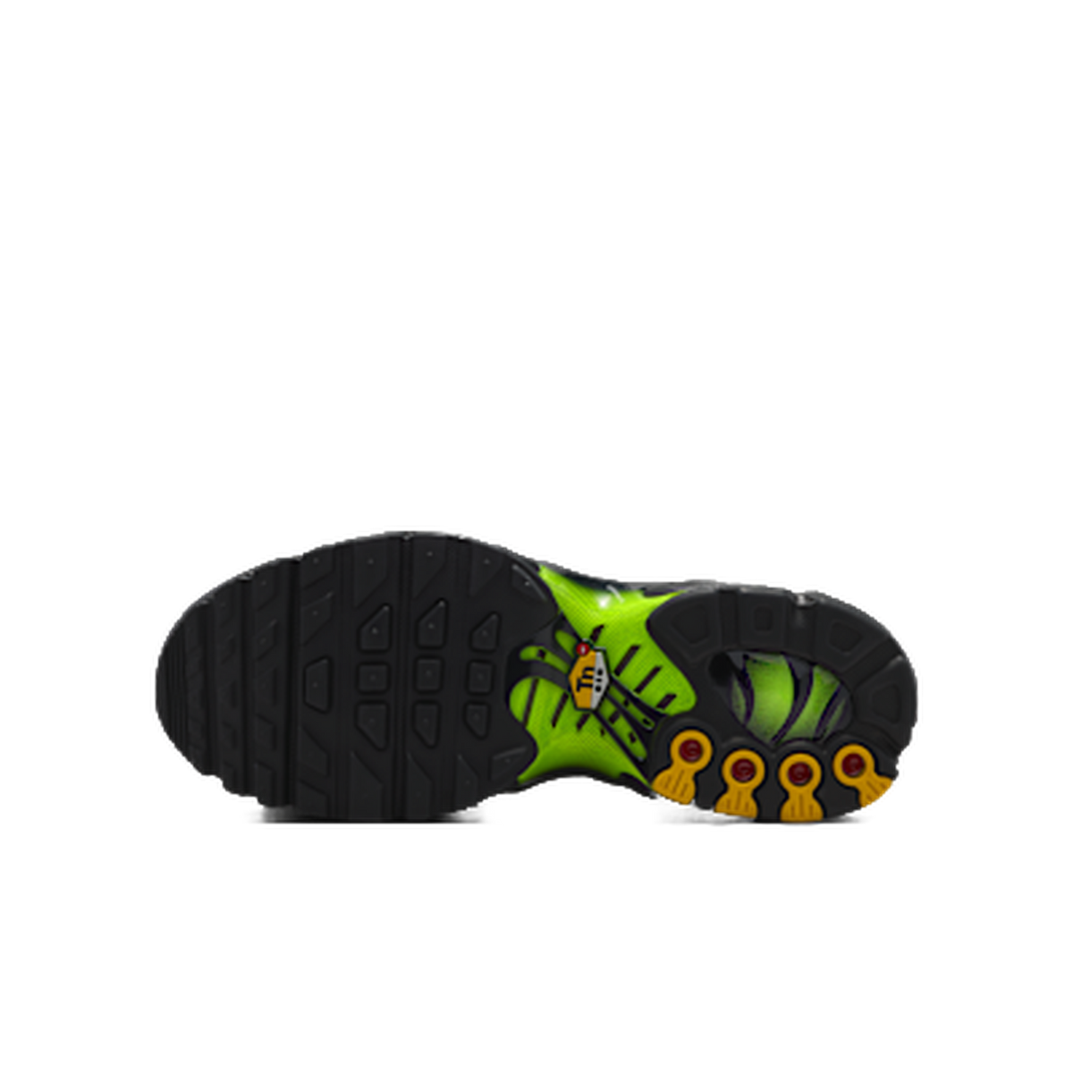 Nike Air Max Plus Older Kids' Shoes Black/Black/Volt Ice — kolab