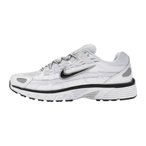 Nike P-6000 White Metallic Silver Black — kolab