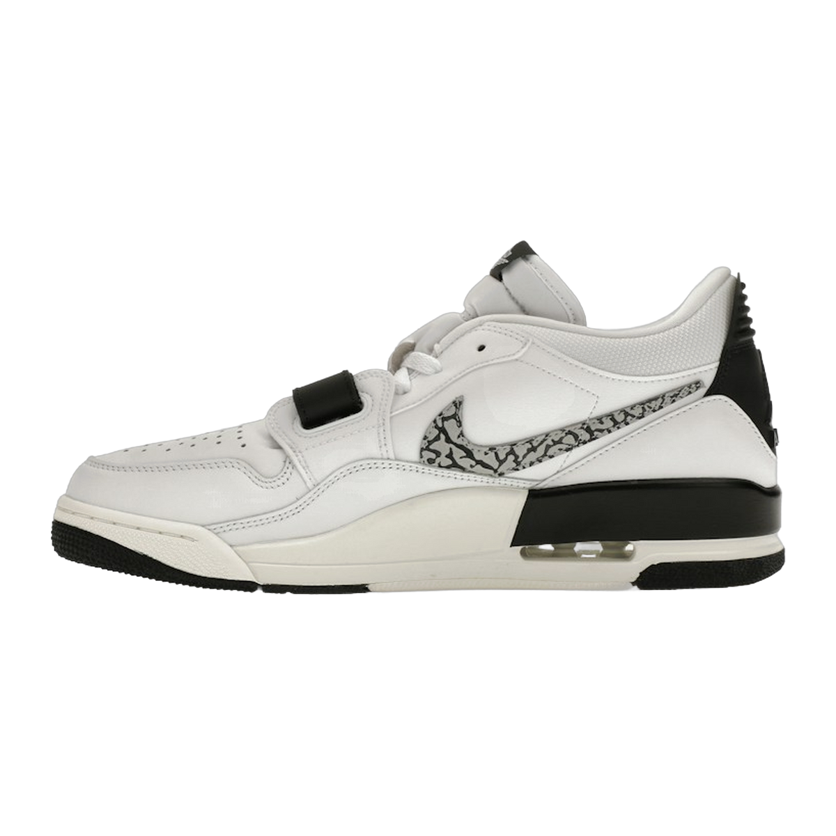 Jordan Legacy 312 Low White Black Elephant Swoosh — kolab